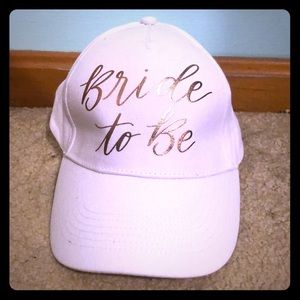 Bride to be baseball cap